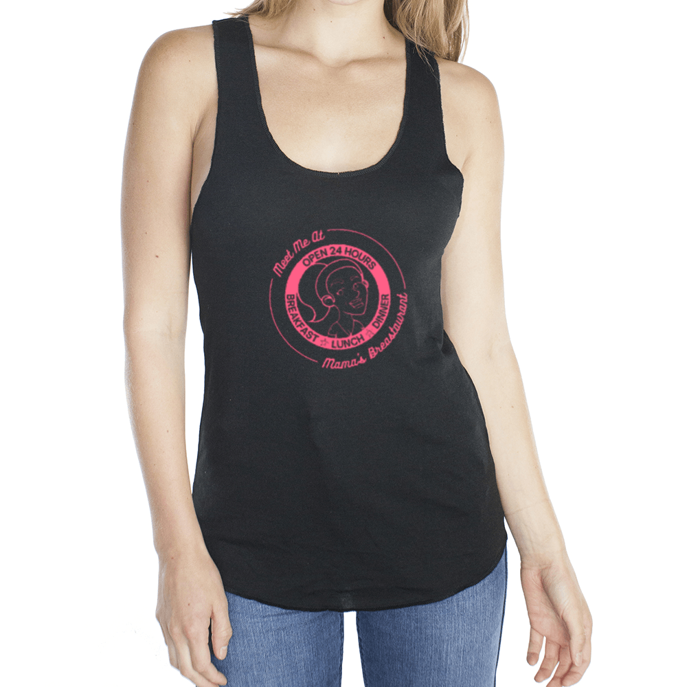 Mama's Breastaurant Pink Logo Tank