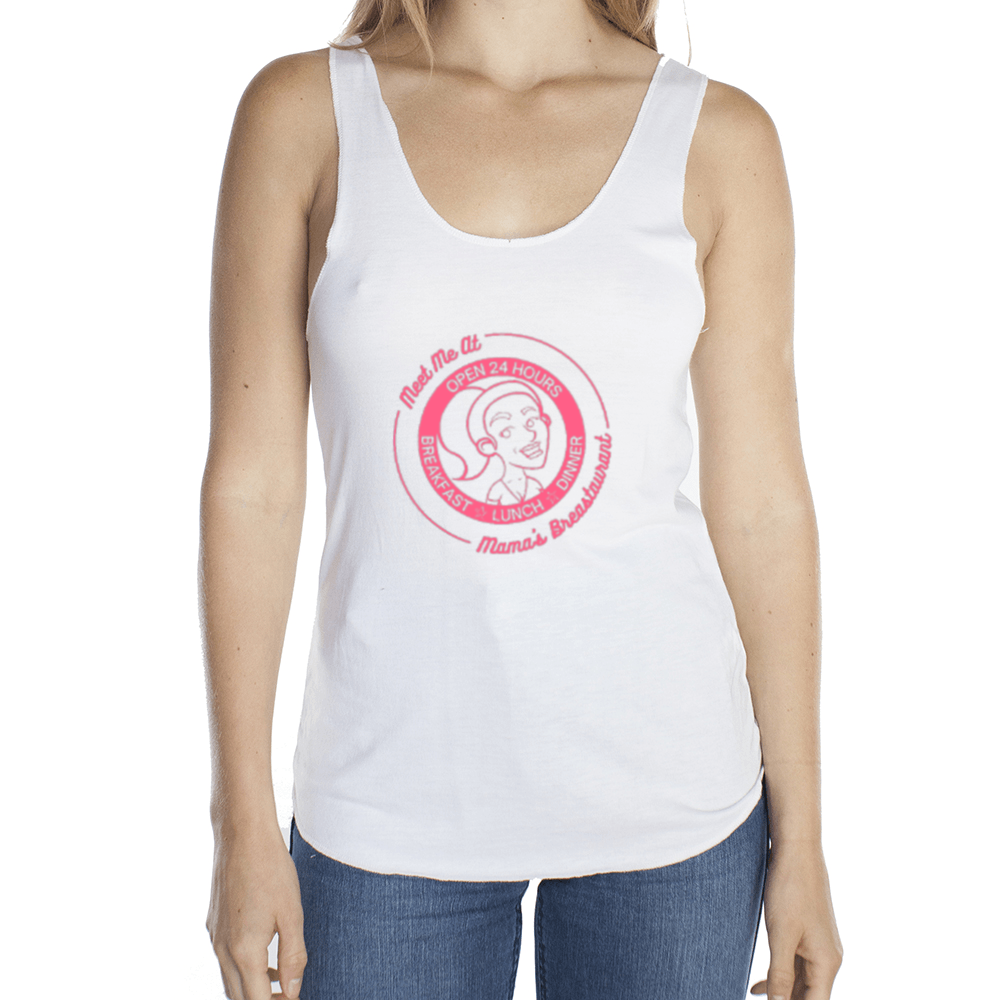 Mama's Breastaurant Pink Logo Tank