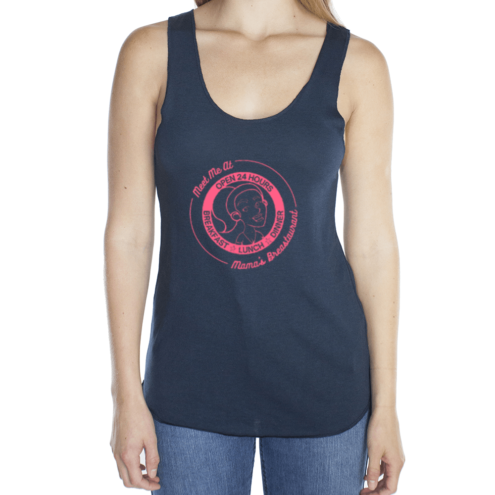 Mama's Breastaurant Pink Logo Tank